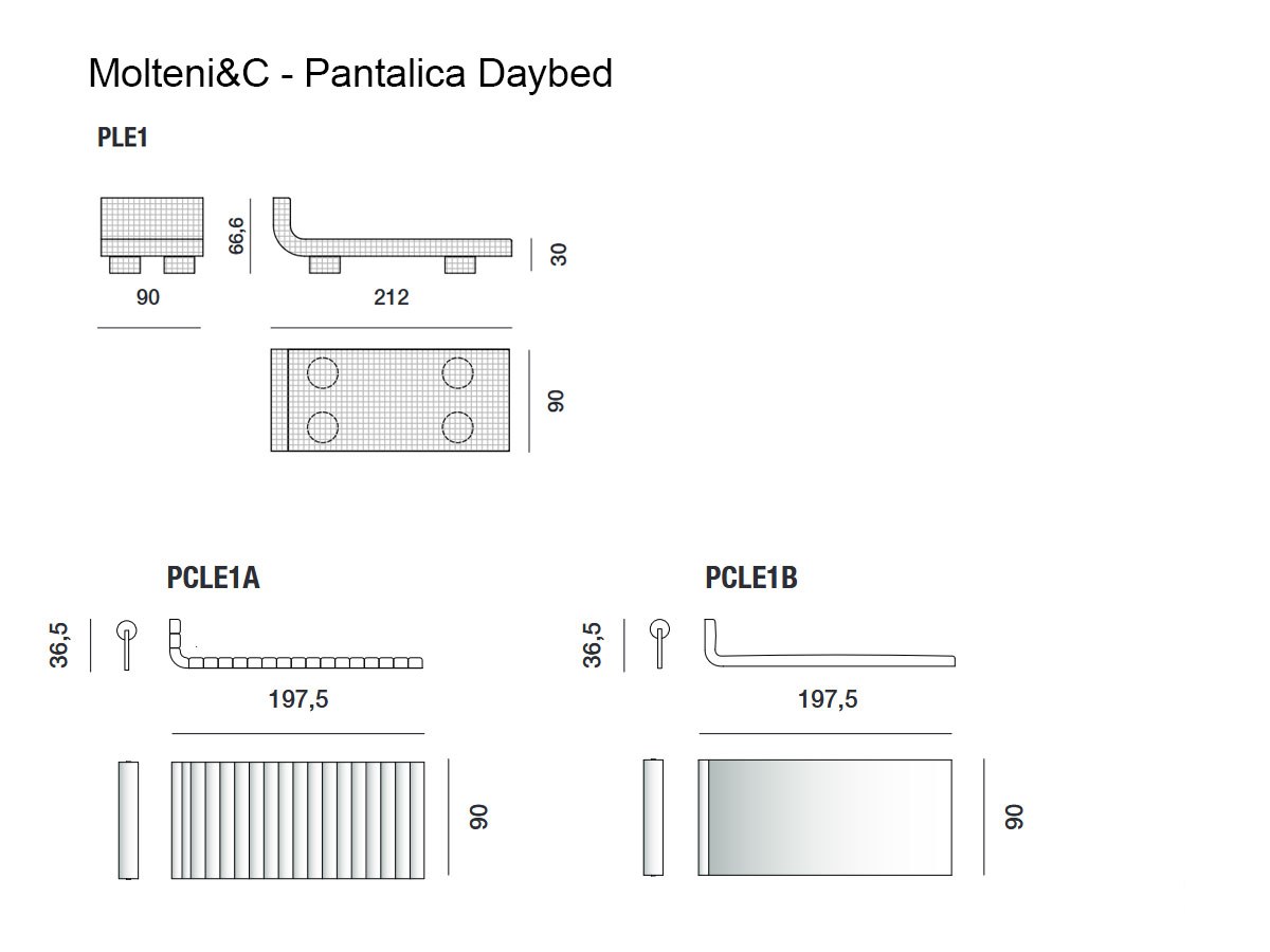 Molteni C Pantalica Daybed