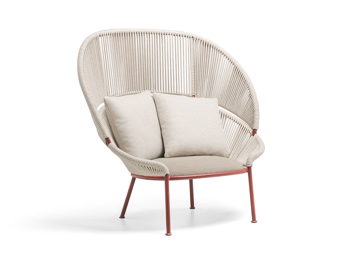 Molteni C Petalo High Back Armchair Outdoor