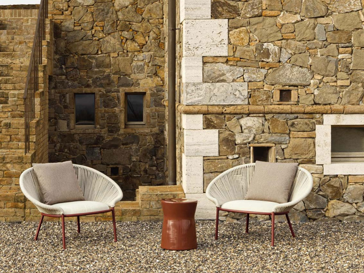Molteni C Petalo Low Back Armchair Outdoor
