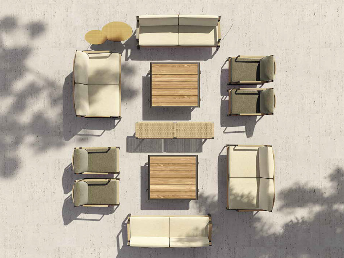 Molteni C Phoenix Outdoor Coffee Table