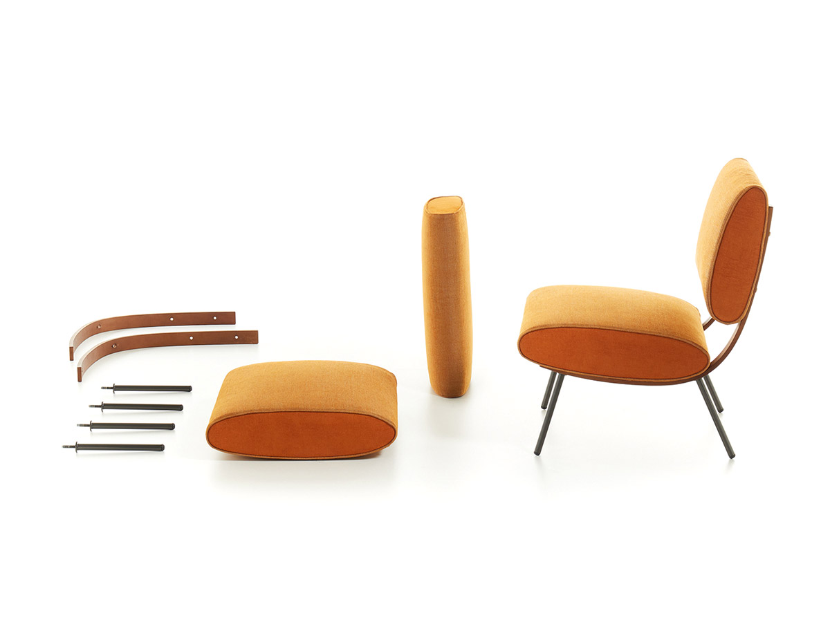 Molteni C Round D 154 5 Armchair