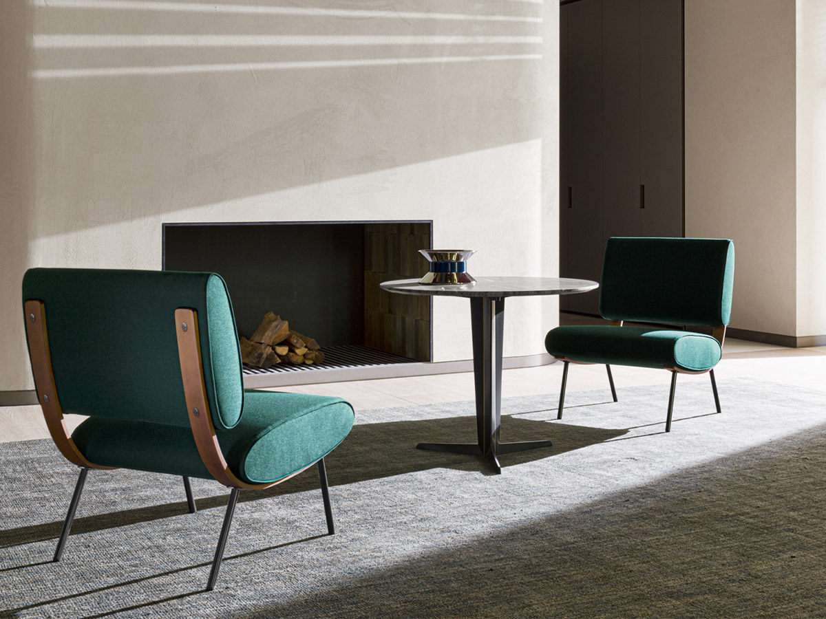 Molteni C Round D 154 5 Armchair