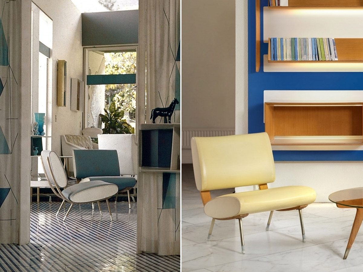 Molteni C Round D 154 5 Armchair