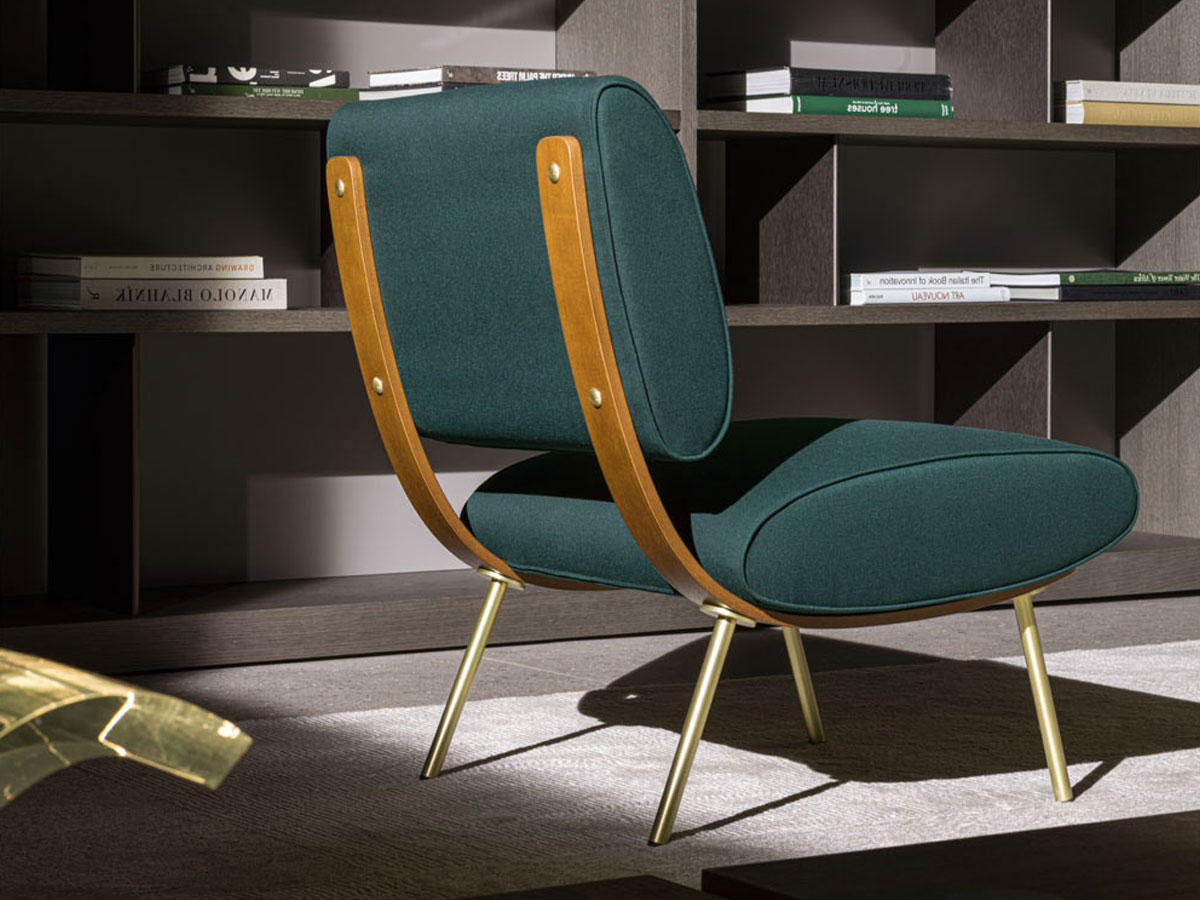 Molteni C Round D 154 5 Armchair