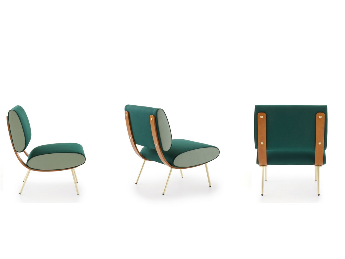 Molteni C Round D 154 5 Armchair