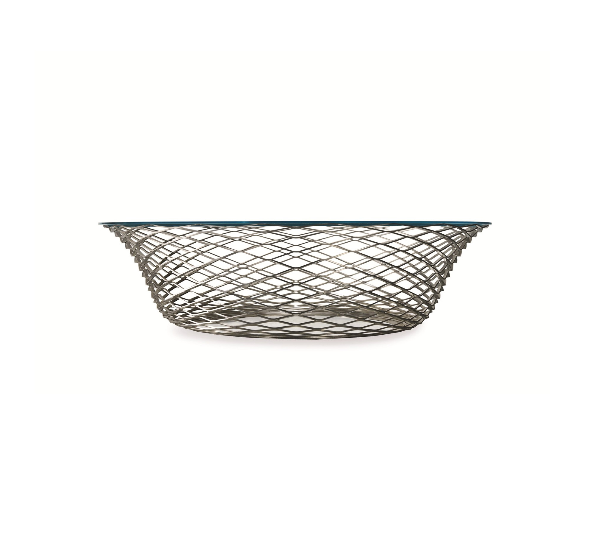 Molteni C Teso Coffee Table Stainless Steel