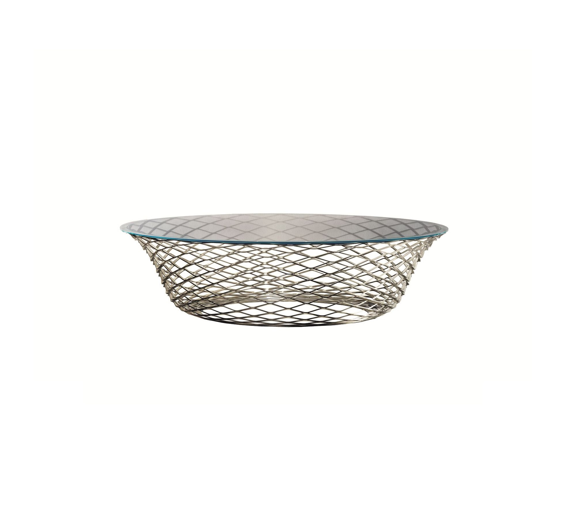Molteni C Teso Coffee Table Stainless Steel