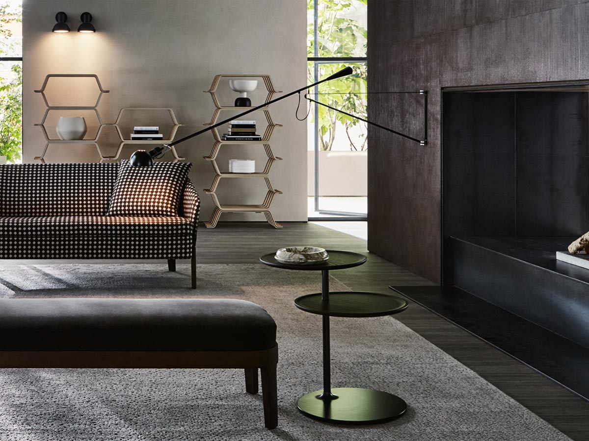 Molteni C Vicino Side Table Marble