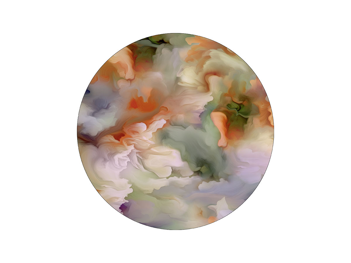 Moooi Carpets Aqua Flora Round Carpet O 250 Cm