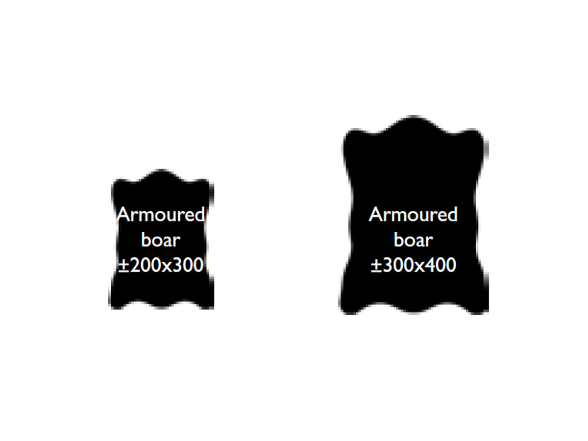 Moooi Carpets Armoured Boar Rug Carpet