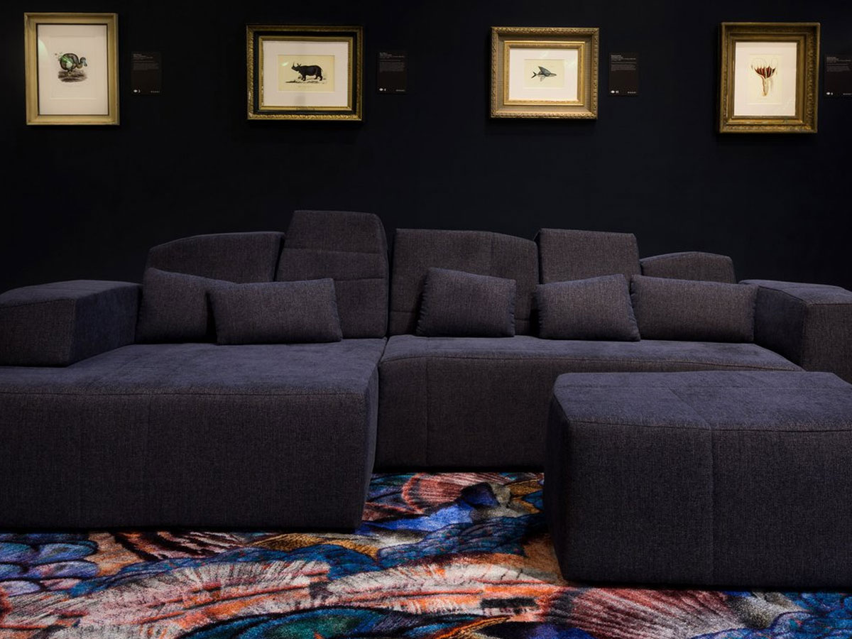 Moooi Carpets Calligraphy Bird Rug Carpet