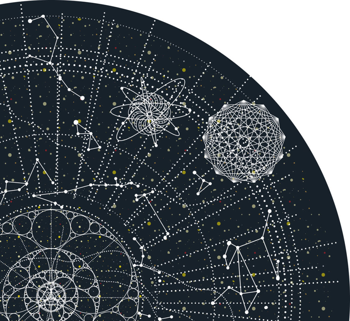 Moooi Carpets Celestial Rounded Carpet