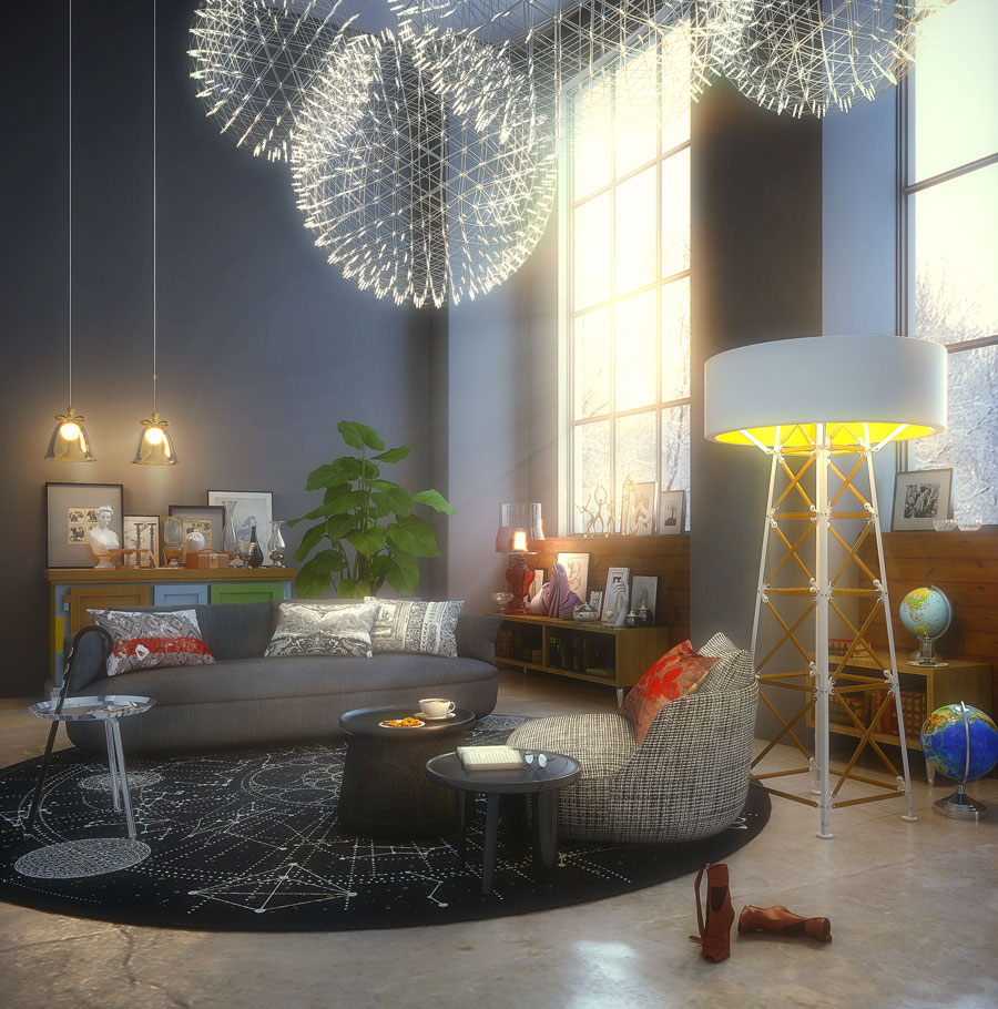 Moooi Carpets Celestial Rounded Carpet
