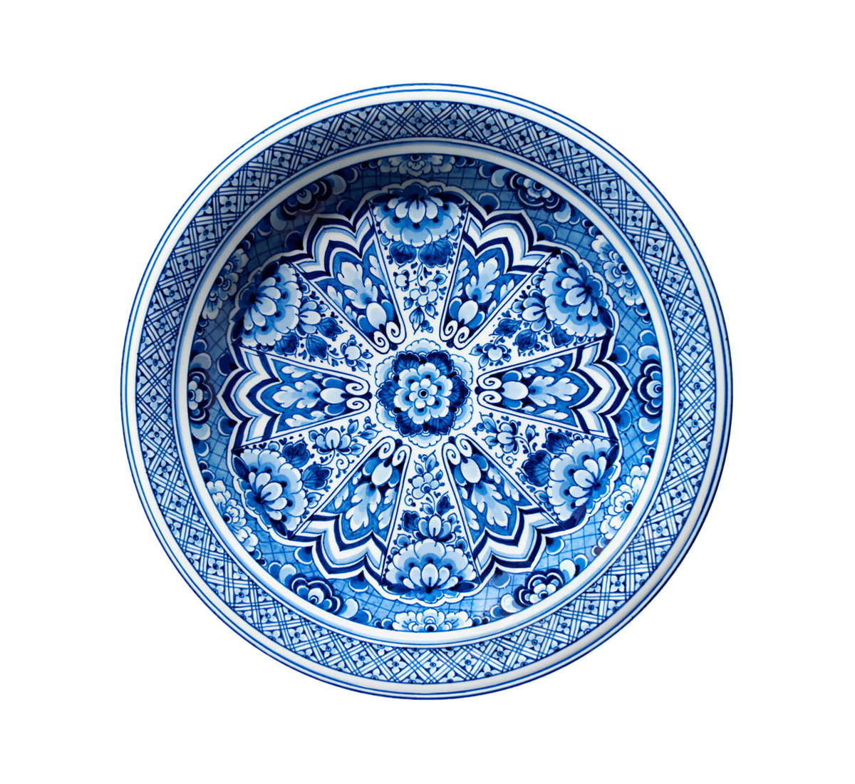 Moooi Carpets Delft Blue Plate Rug