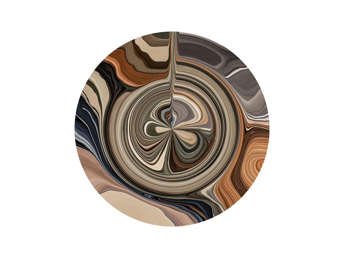 Moooi Carpets Liquid Layers Round Carpet