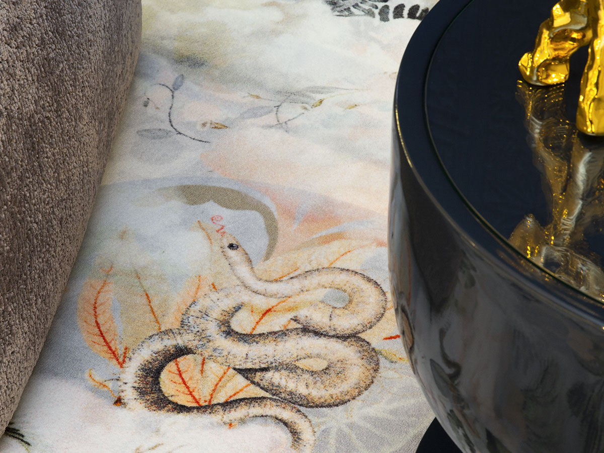 Moooi Carpets Memento Moooi Medley Round Carpet