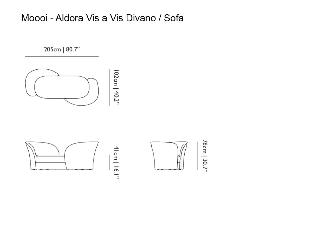 Диван Moooi Aldora
