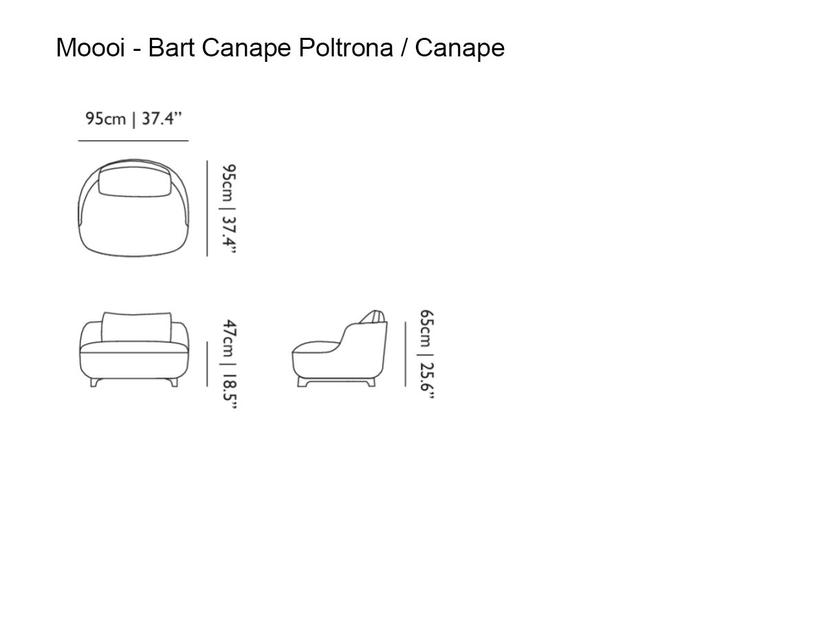 Moooi Bart Canape