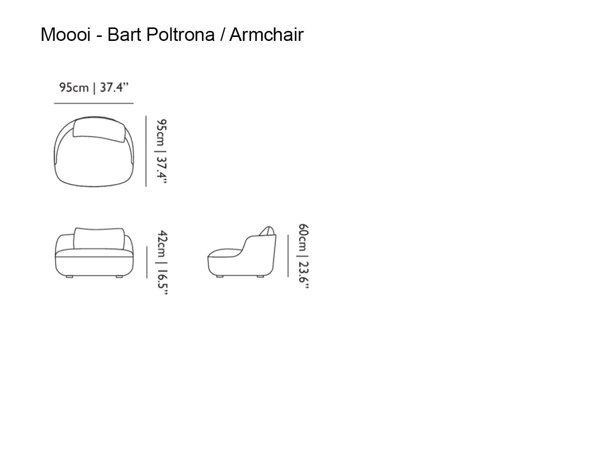 Moooi Bart Armchair