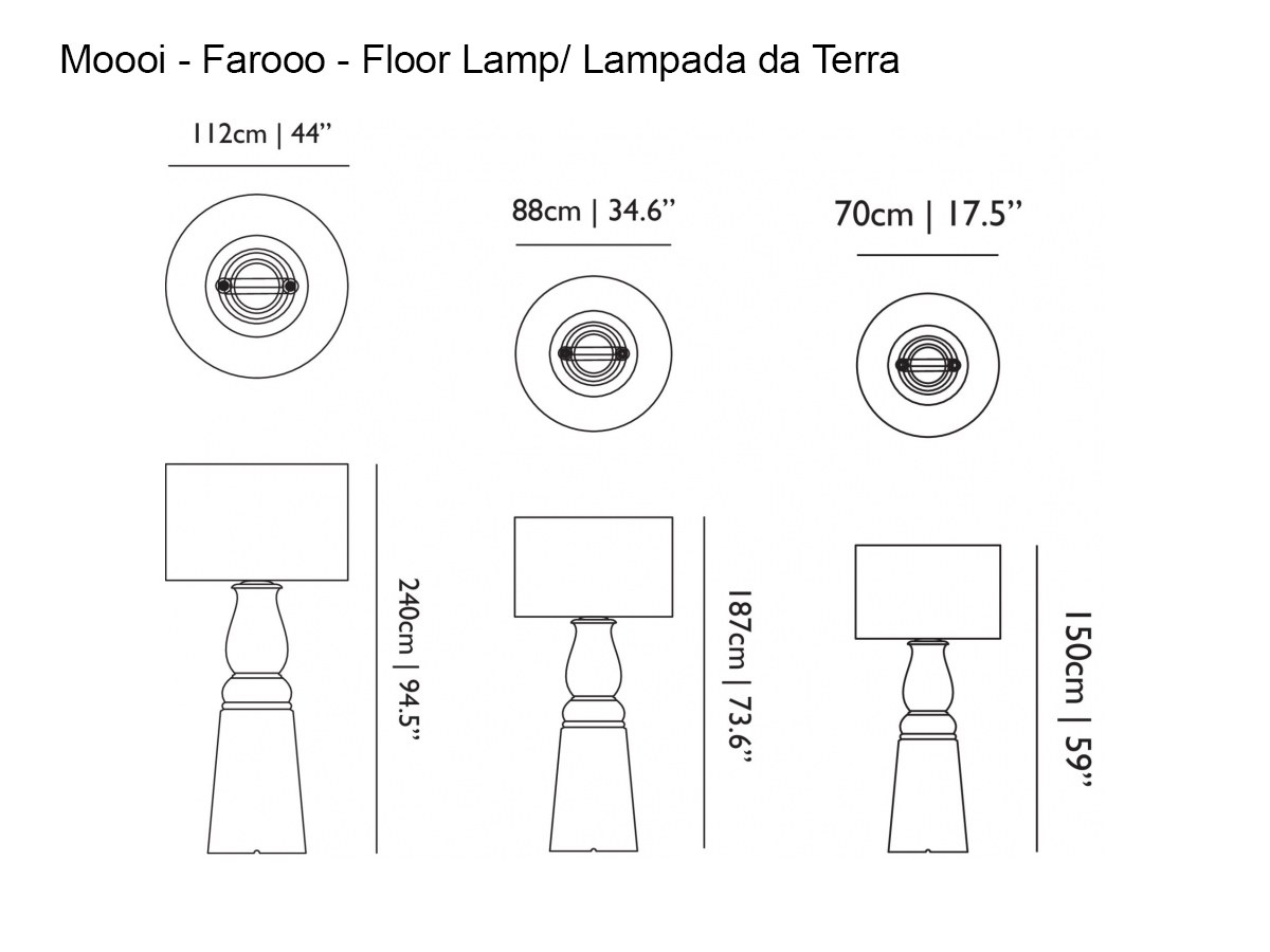 Moooi Farooo Floor Lamp