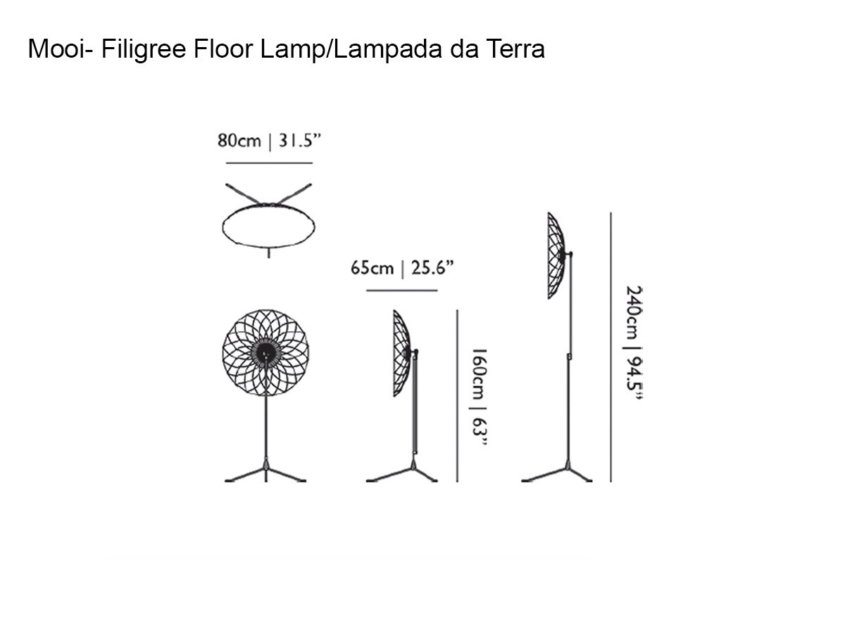 Moooi Filigree Floor Lamp