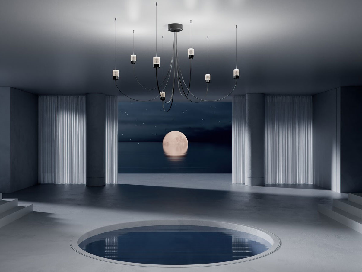 Moooi Gravity 7 Chandelier