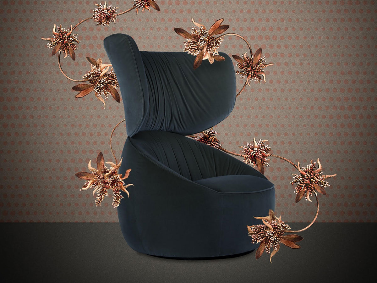 Moooi Hana Wingback Armchair