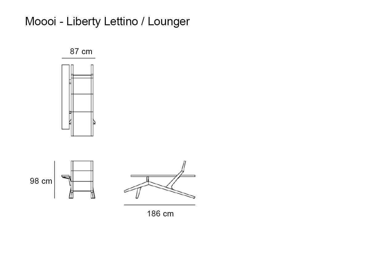 Moooi Liberty Lounger