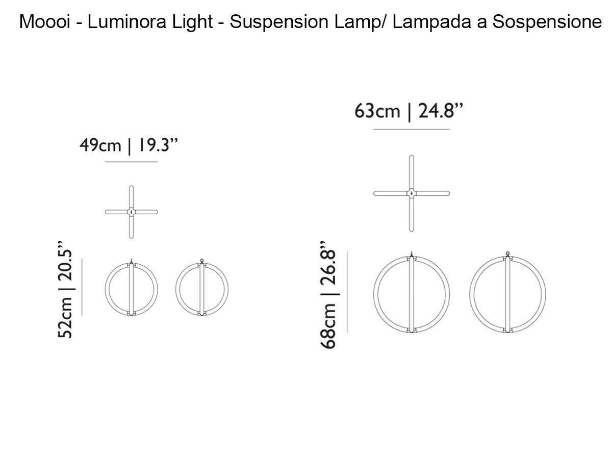 Moooi Luminora Light Suspension Lamp