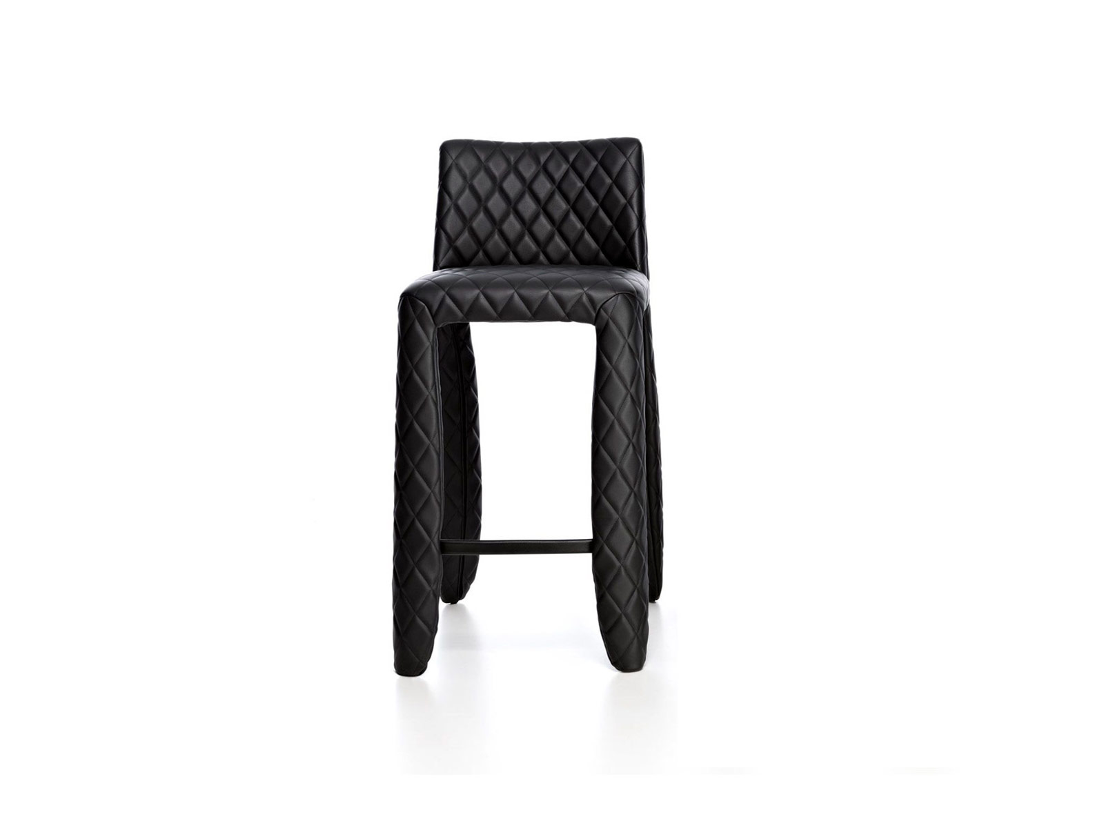 Moooi Monster Bar Stool Diamond Low Black