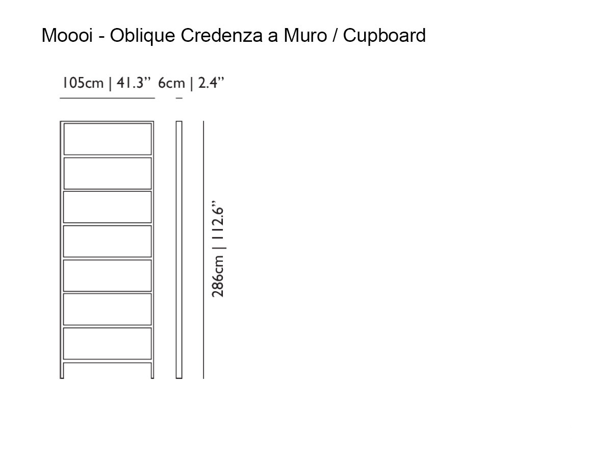 Moooi Oblique Cupboard Big