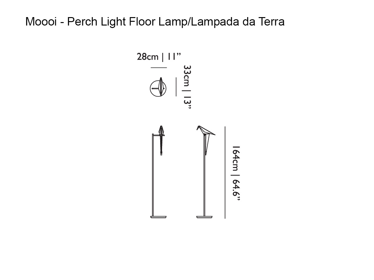 Moooi Perch Light Floor Lamp