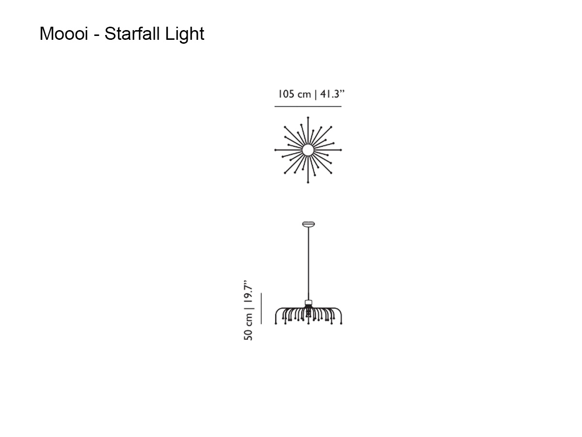 Moooi Starfall Light Suspension Lamp