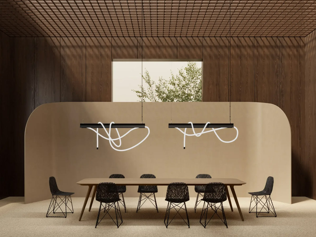 Moooi Tubelight Suspension Lamp