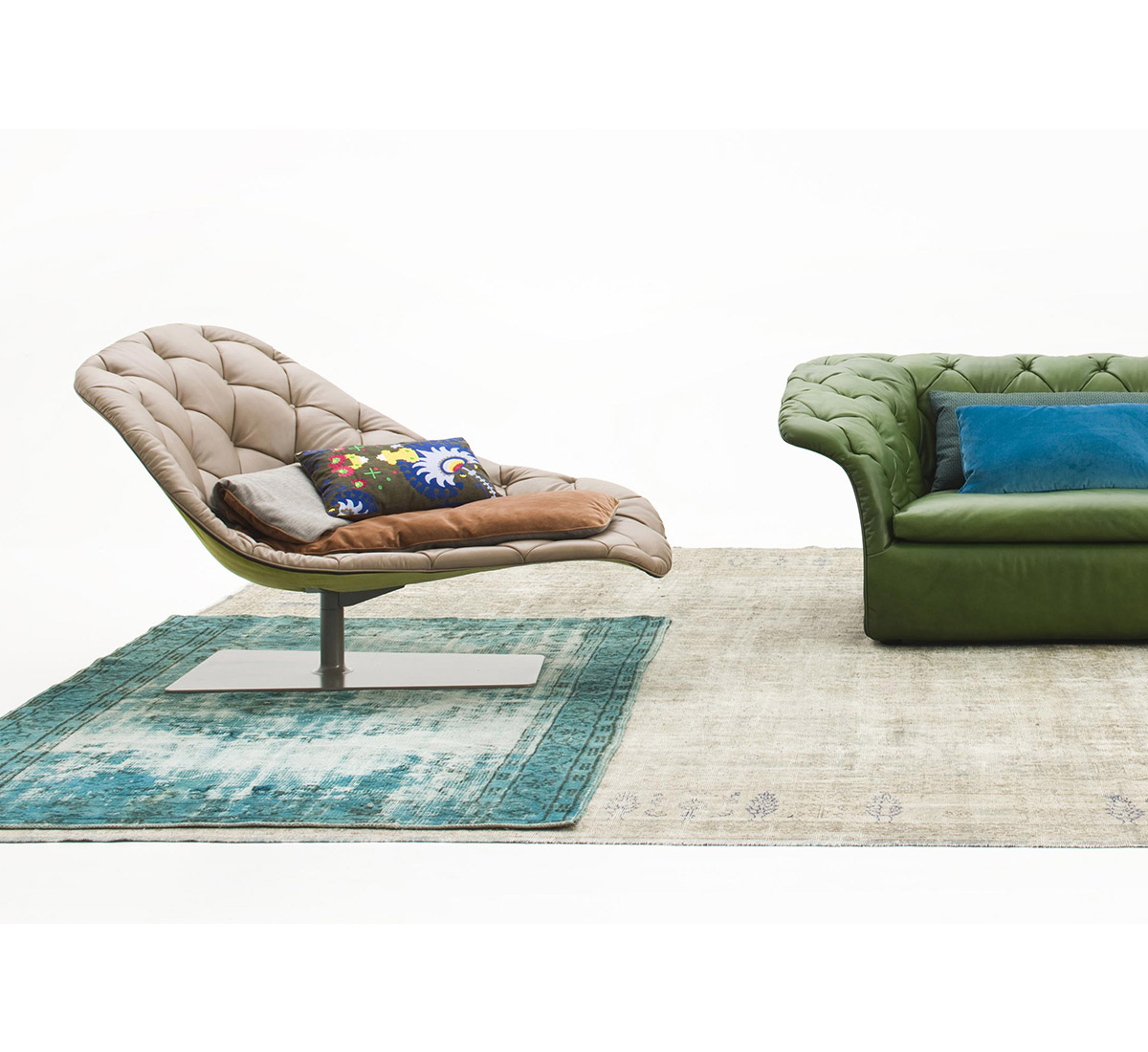 Moroso Bohemian Chaise Longue
