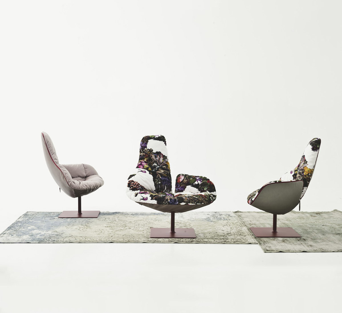 Moroso Fjord Relax Armchair Sfoderabile