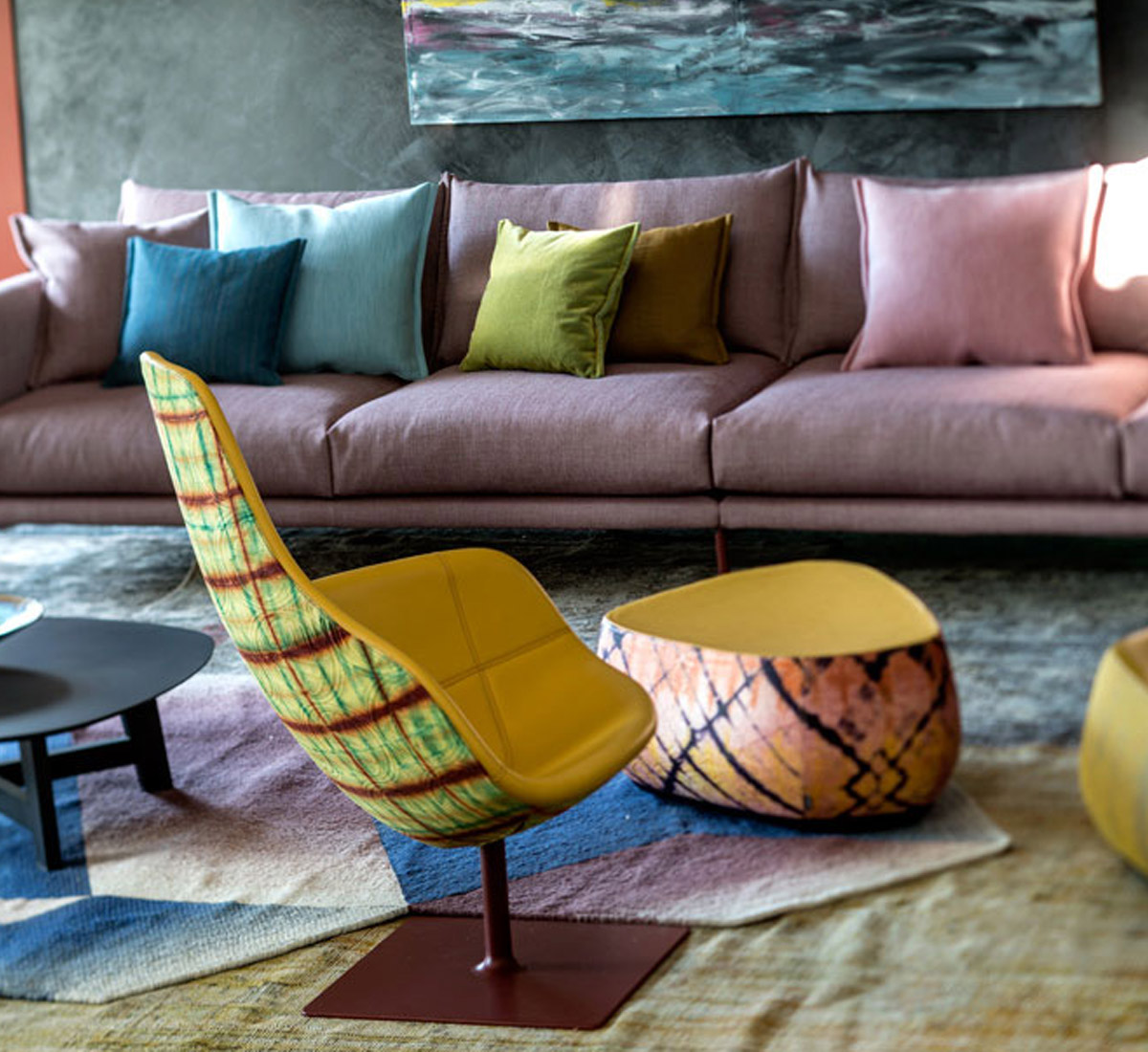 Moroso Fjord Relax Armchair Sfoderabile