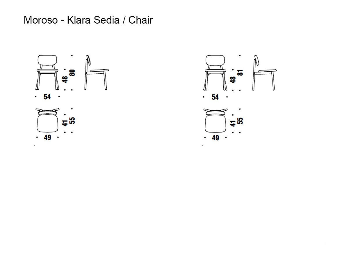 Moroso Klara Chair