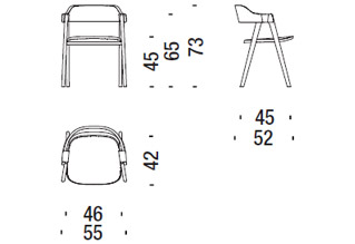 Moroso Mathilda Chair Straw