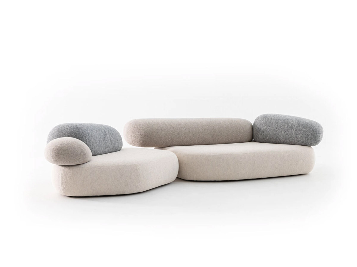 Moroso Pebble Rubble Sofa Collection