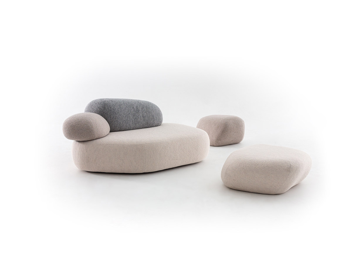 Moroso Pebble Rubble Sofa Collection