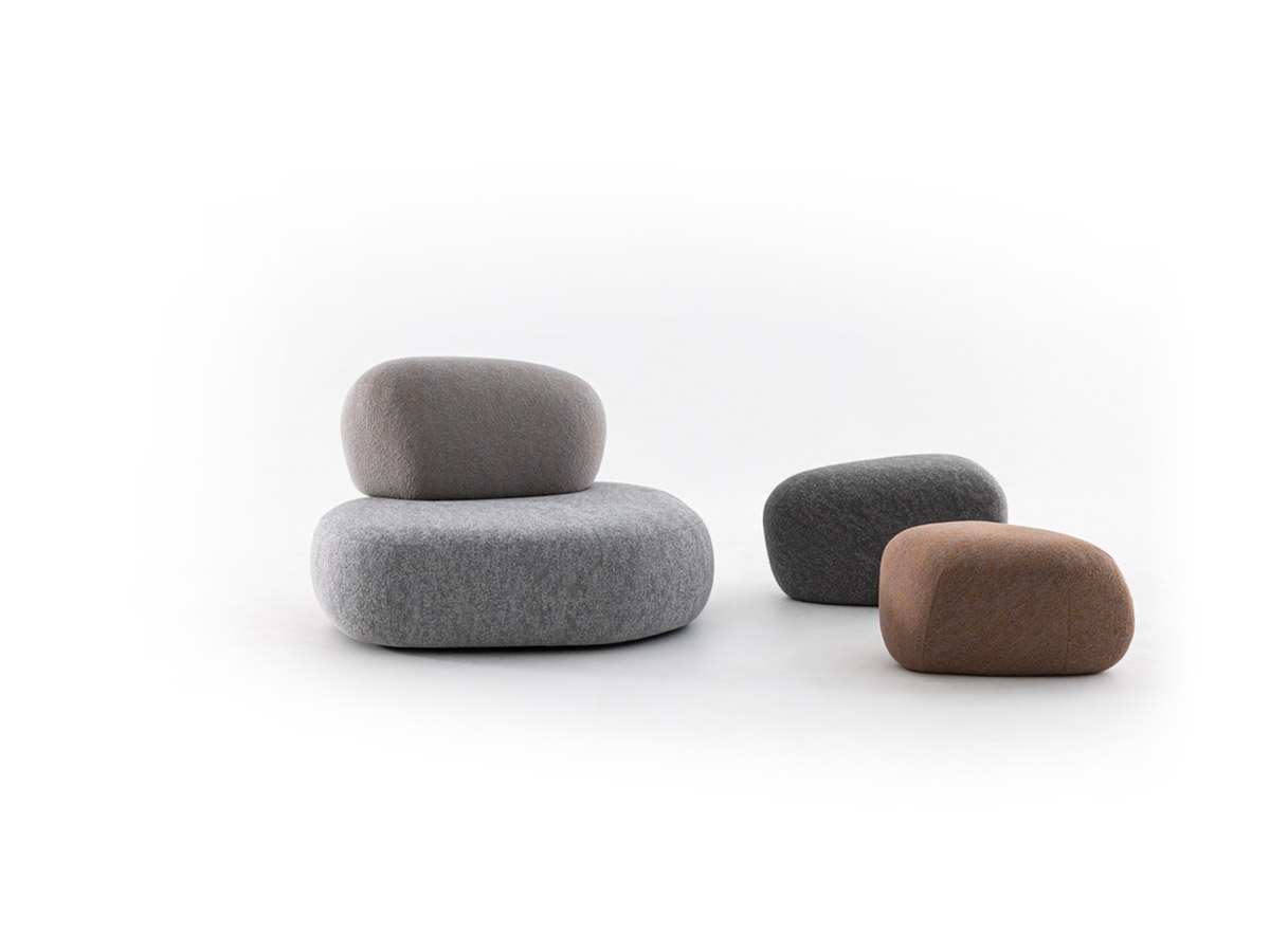 Moroso Pebble Rubble Sofa Collection