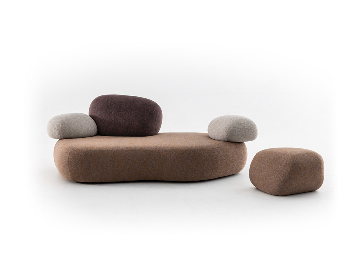 Moroso Pebble Rubble Sofa Collection