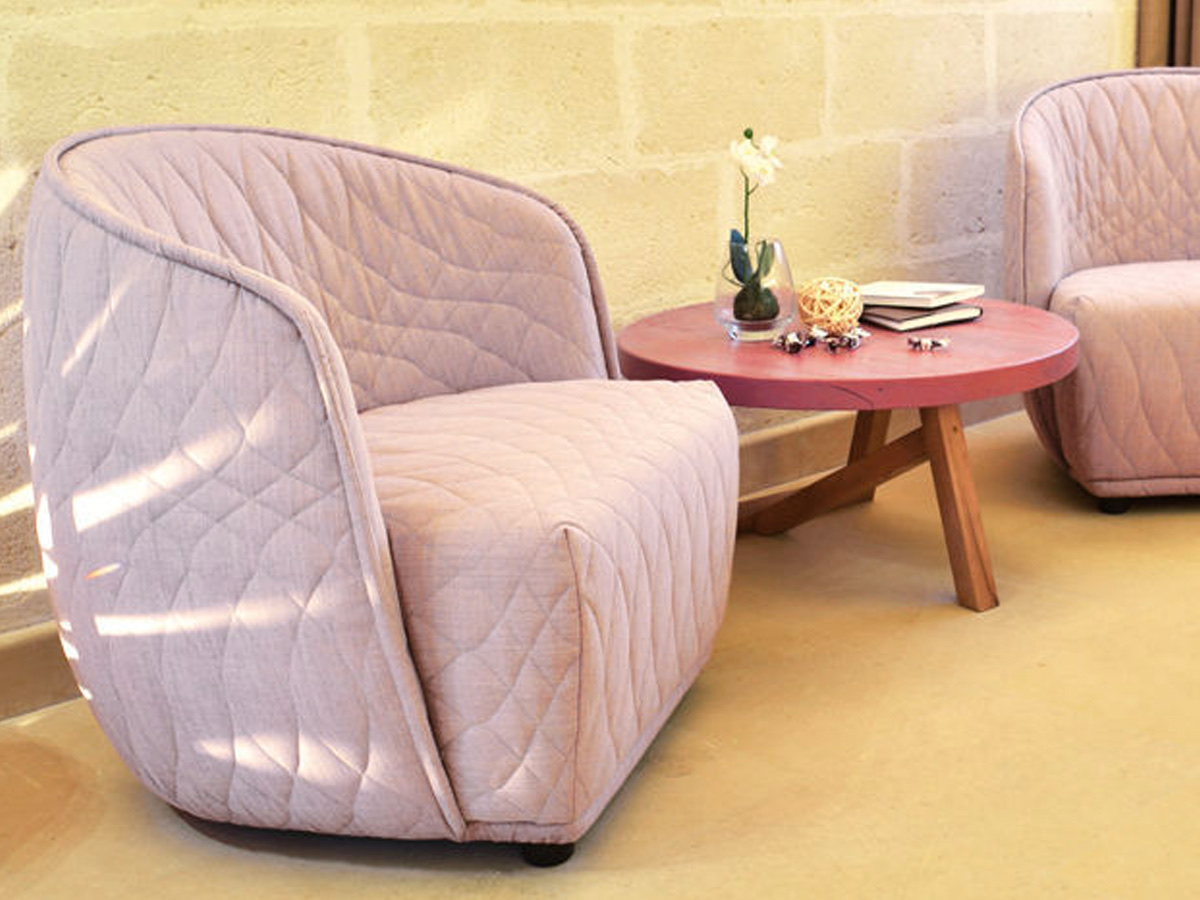 Moroso Redondo Small Armchair Rose