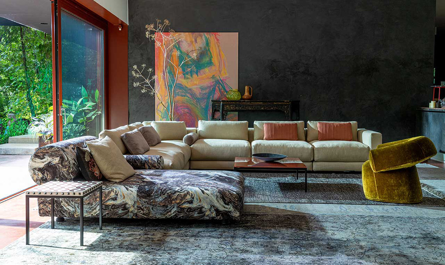 Moroso Salon Nana Sofa Collection