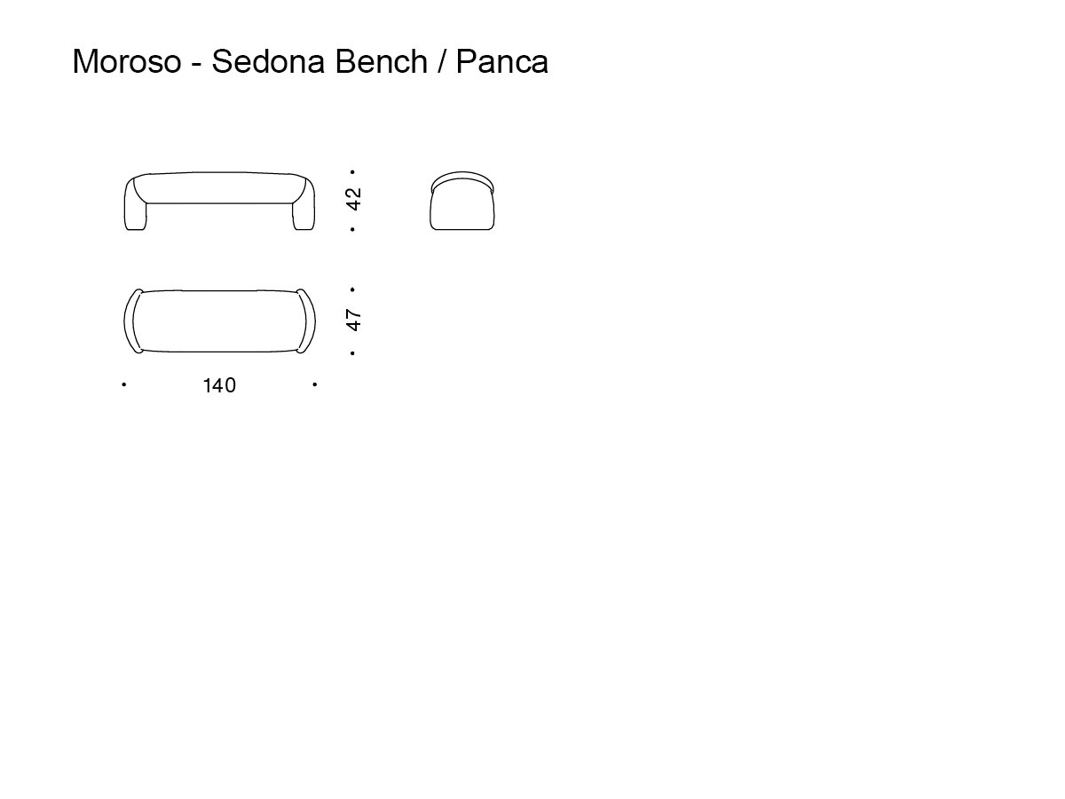 Moroso Sedona Bench