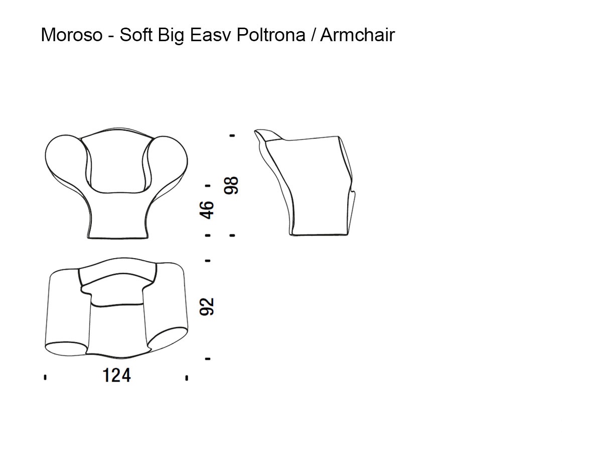 Moroso Soft Big Easy Armchair