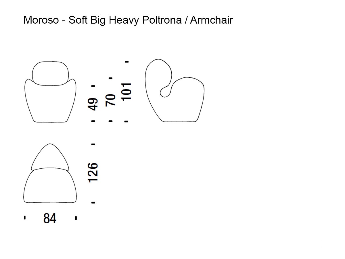 Moroso Soft Big Heavy Armchair