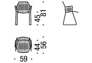 Moroso Tropicalia Chair With Arms