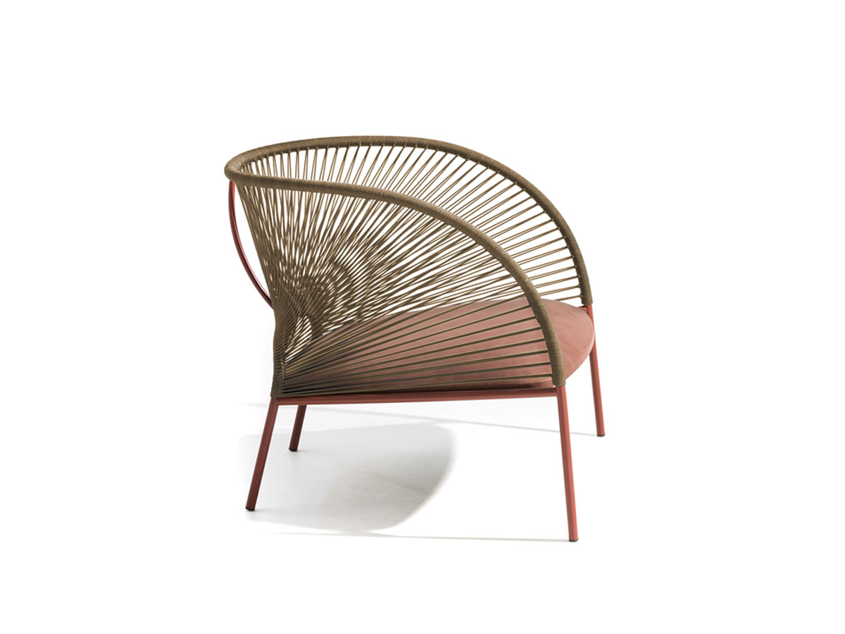 Moroso Yumi Armchair With Woven Back
